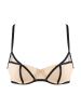 Scandale Eco-lingerie Balconette Bh in Beige