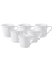 Villeroy & Boch 6er Set Mokka- / Espressotassen Cellini in 100 ml in weiß