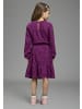 Scout Druckkleid in beere gemustert