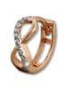 GoldDream Ohrringe Gold 333 Rosegold - 8 Karat Unendlichkeit Creolen