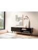 FineBuy TV- und Lowboards in Schwarz / Spanplatte / 150x39x51