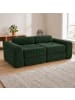 relaxdays 10tlg. Kinder-Spielsofa Set "Cord" in Dunkelgrün - (B)108 x (H)32 x (T)50 cm