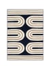 Pergamon Designer Teppich Passion Modern in Blau