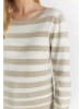 usha BLUE LABEL Damen Strickpullover in Stein Wollweiss