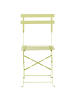 Beliani 3-tlg Bistro Set FIORI in Grün