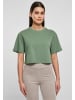 Urban Classics Urban Classics Cropped T-Shirts in salvia