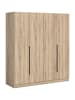 ebuy24 Kleiderschrank Kopenhagen Eiche 160 x 52 cm