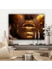 MuchoWow Leinwand bilder Goldenes Gesicht (BxH)