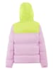 myMo Damen Wattierte Steppjacke in Macaron Pink Saure Limette