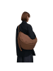 SANDQVIST Curve Half Moon Bag L - Umhängetasche 42 cm (black) in dark taupe