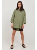 b.young Langarmbluse BYEMMAN LONG SHIRT - 20809685  Blusenshirt aus Leinenmix in Grün