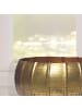 FineBuy Blumentopf in Gold / Aluminium / 39x39x17
