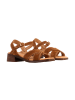 Divine Factory Leder-Absatzsandalen Alénoa