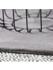 obsession Kurzflor Teppich Chaplin 545 in silber - rechteckig