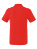 erima Essential 5-C Poloshirt in rot/weiss