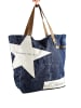 collezione alessandro Schultertasche " Jeans Stern " in blau