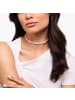 Thomas Sabo Choker Mit Weißen Steinen In Drei Schliffarten in silber, weiß