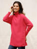 Sieh an! Long-Pullover in pink