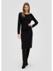 s.Oliver BLACK LABEL Kleid kurz in Schwarz