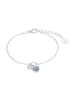 s.Oliver Armband Silber 925, gelbvergoldet in Blau