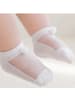 MUNADUNA 3er-Set Baby Sommersocken mit Bündchen in Gelb