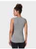 Venice Beach V-Neck Shirt VB Eleamee in coal B melange