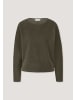 Hessnatur Hessnatur Longsleeve Oversized aus reiner Bio-Baumwolle in vintage oliv