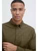 BLEND Langarmhemd BHBugley - 20714746  Modernes Langarmhemd in oliv