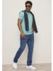 Bruno Banani T-Shirt in marine/hellblau