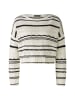 Oui Pullover in offwhite black