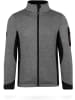 Normani Outdoor Sports Herren Strick-Fleecejacke Wapusk in Grau