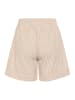 SAINT TROPEZ Shorts KiraSZ Lockere Passform in Brown Sugar