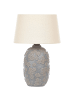 Beliani Tischleuchten FERREY in Grau/Beige - (W) 30 x (H) 46 x (L) 30 cm