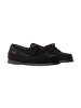Sebago Sebago Portland Flesh Out Low Leder Mokassin Schwarz