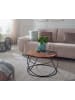 KADIMA DESIGN Couchtisch | Sheesham/Metall, 60x60x40cm, Industrial