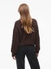 Vila Strickpullover in Coffee Bean