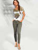 Heine Kurzarmshirt in oliv