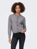 ONLY ONLCAMILLE BASIC L/S CARDIGAN KNT NOOS in Medium Grey Melange
