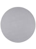 Kurzflor Teppich Nasty in Silber