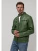 JILANI Herren Lederjacke in Grün