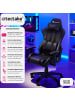 tectake Racing Gaming Stuhl  Belastbarkeit 120 kg, schwarz