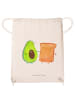 Mr. & Mrs. Panda Jutebeutel Avocado Toast ohne Spruch in Creme
