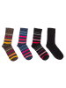 Kisses and Love 4er-Set: Socken in Multicolored
