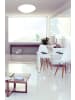 näve LED Deckenleuchte "DUBLIN" in weiß - (L)26 cm x (B)26 cm x (H)9 cm - EEK E