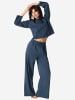 Schiesser Pyjamahose Mix Relax in deep blue