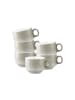 Seltmann Weiden 6er Set Espressotassen mit Henkel Sento Home 80 ml in Aura cream