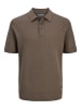 Jack & Jones Gestricktes Polo in Morel 1