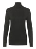 Kaffe Rollkragen Astrid Slim fit in Dark Grey Melange