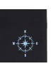 oxmox New Cryptan Geldbörse RFID Schutz 12 cm in schwarz-windrose 2.0 cyan