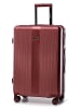 Wittchen MEDIUM-SIZED POLYCARBONATE  SUITCASE in Burgundy